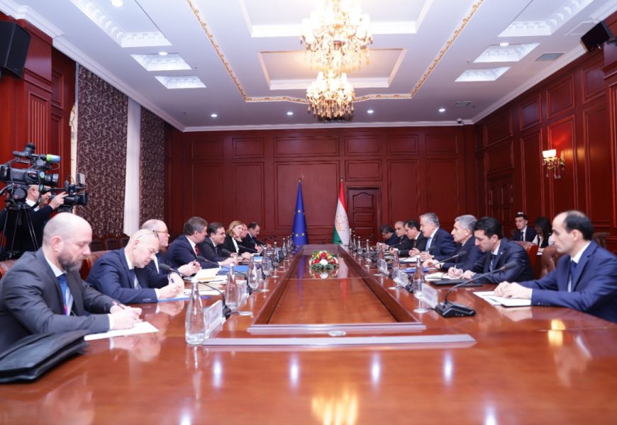 Встреча Министра иностранных дел Республики Таджикистан с Заместителем председателя Европейской Комиссии