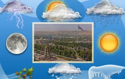 Резкая смена погоды произойдет в Таджикистане в эти выходные