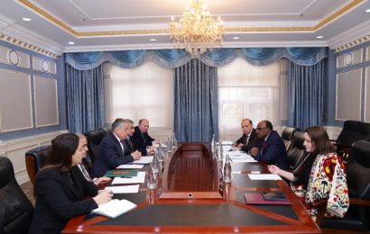 Встреча Министра иностранных дел Республики Таджикистан с Заместителем Генерального секретаря Организации исламского сотрудничества