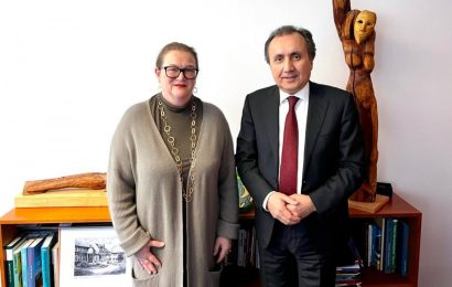 Встреча Посла Таджикистана с главой комитета Бундестага по делам культуры и СМИ