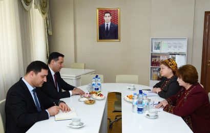 Встреча с главным редактором газеты «Нейтральный Туркменистан»