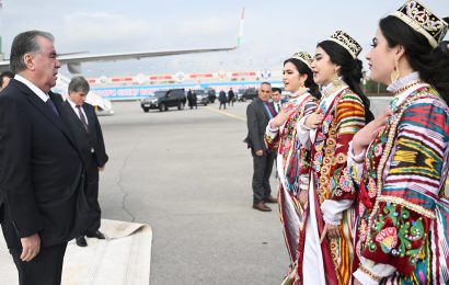 Рабочая поездка Президента в Согдийскую область