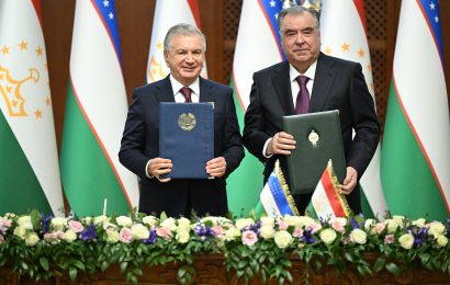 Визит Президента Узбекистана в Таджикистан — новая историческая веха в двусторонних отношениях