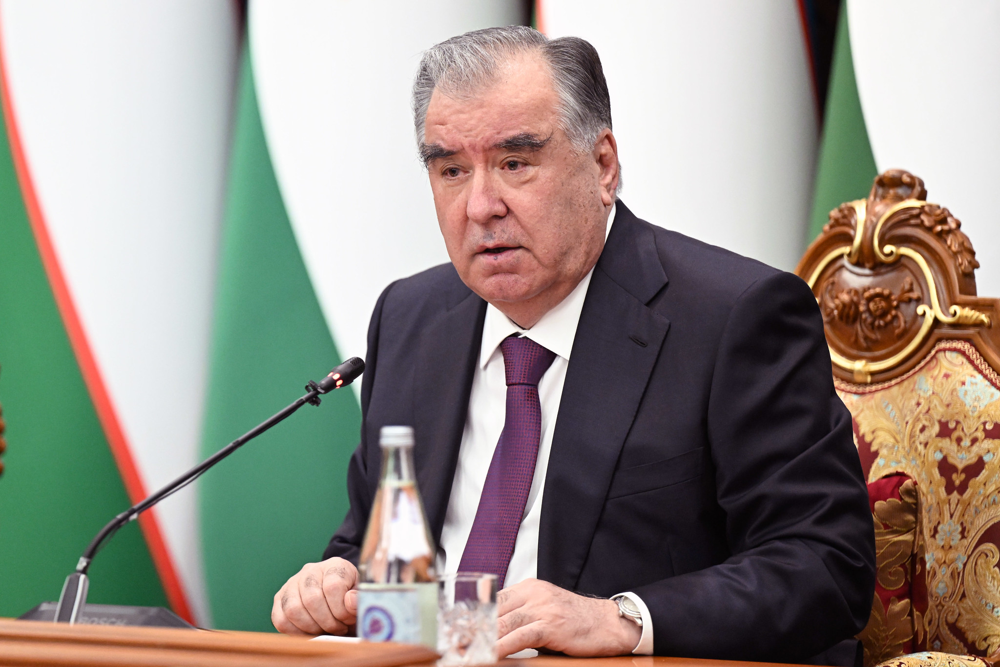 Выступление Президента Республики Таджикистан на пресс-конференции по итогам переговоров с Президентом Узбекистана