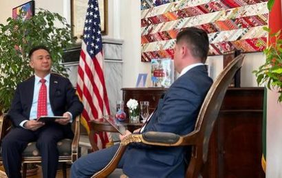 Посол США дал интервью государственному телеканалу «TV Jahonnamo»🎬