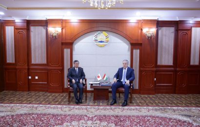 Встреча министра иностранных дел Таджикистана с послом Японии