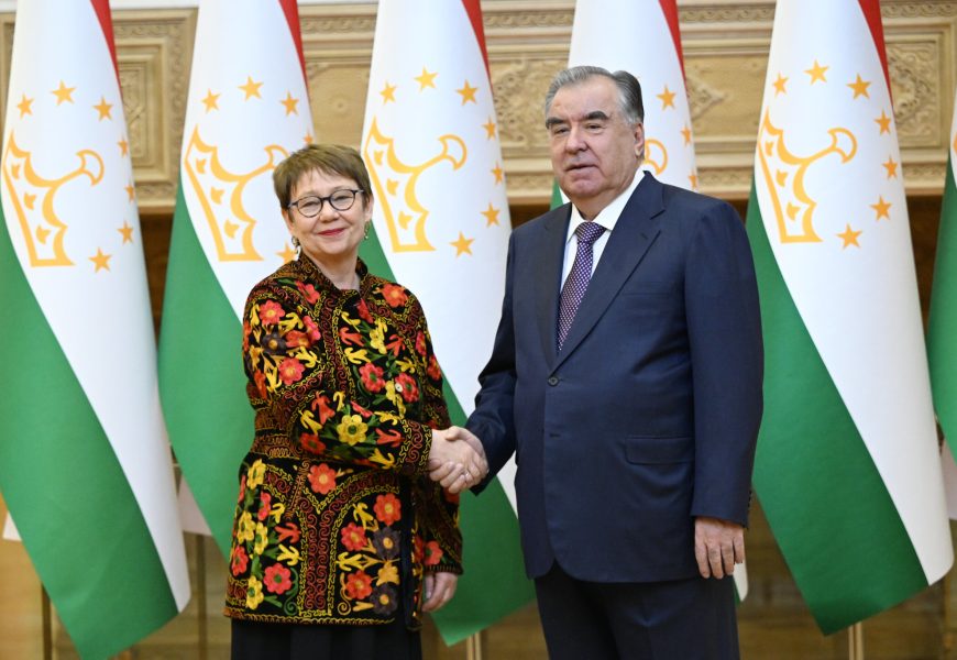 Президент Таджикистана принял Президента EBRD