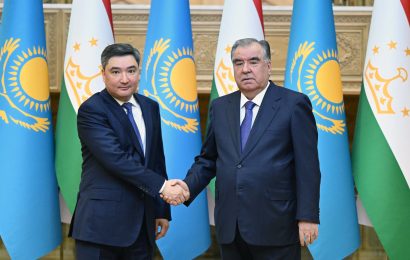 Президент Республики Таджикистан принял Премьер-министра Казахстана