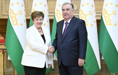 Президент Республики Таджикистан принял Директора-распорядителя МВФ (IMF)