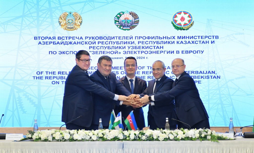 Казахстан, Узбекистан и Азербайджан намерены объединить свои энергосистемы