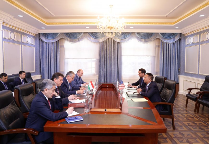 Министр иностранных дел Таджикистана встретился с Послом США 