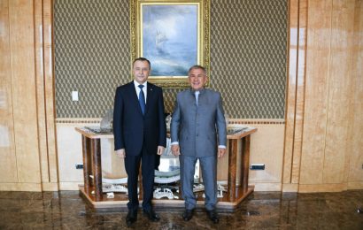 Встреча Посла РТ в РФ с Главой Республики Татарстан