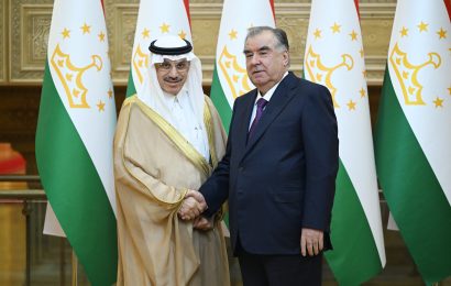 Президент Республики Таджикистан принял Президента Группы Исламского банка развития
