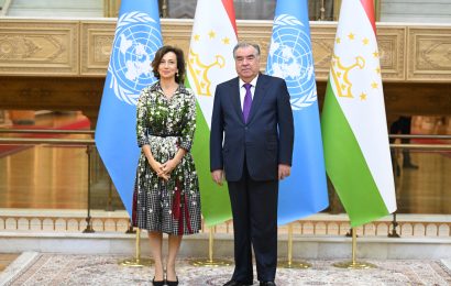 Встреча Президента Республики Таджикистан с Генеральным директором ЮНЕСКО