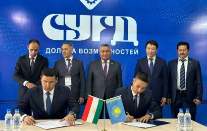 Регионы Казахстана и Таджикистана развивают сотрудничество
