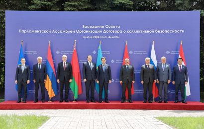 В Алматы состоялось заседание Совета Парламентской Ассамблеи ОДКБ