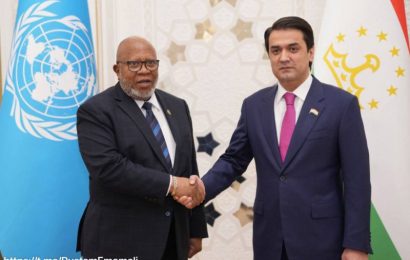 Рустами Эмомали встретился с Председателем 78-й сессии Генассамблеи ООН