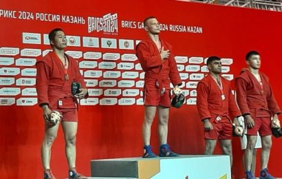 Первые медали таджикских спортсменов на играх БРИКС-2024