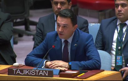 Представитель Таджикистана выступил на дебатах в Совете Безопасности ООН