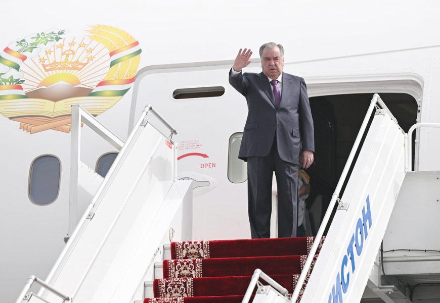 Рабочий визит Президента Таджикистана в Москву