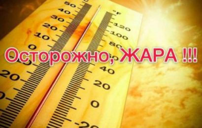 Таджикистан накроет 40-градусная жара