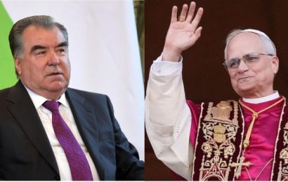 Президент Таджикистана направил поздравительную телеграмму Папе Римскому