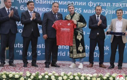 Легенда мирового футзала Фалькао посетил фестиваль в Худжанде