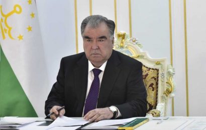 Президент Таджикистана подписал ряд законов