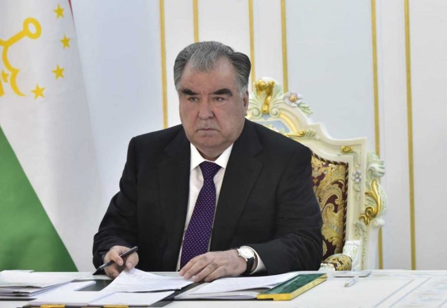 Президент Таджикистана подписал ряд законов