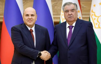 Президент Таджикистана принял Председателя Правительства РФ
