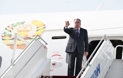 Рабочий визит Президента Таджикистана во Францию
