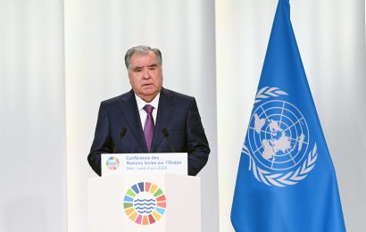 Выступление Президента Республики Таджикистан на конференции ООН по океану
