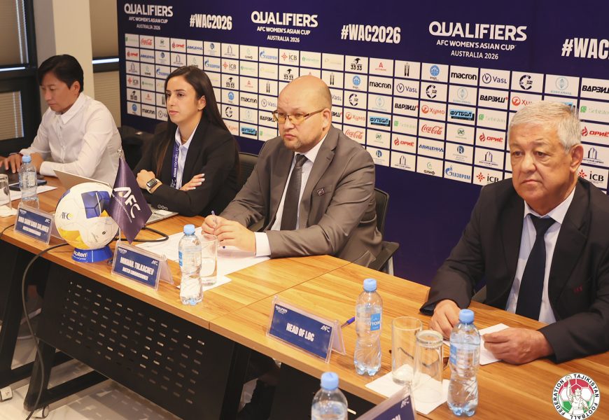 ФФТ: Совещание в преддверии старта отборочного турнира Кубка Азии-2026 среди женских сборных
