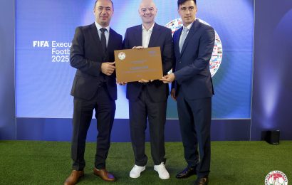Федерация футбола Таджикистана удостоена бронзовой награды «FIFA Forward Awards»