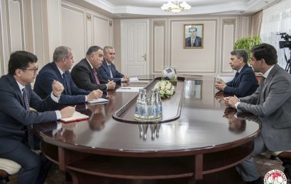 Встреча рабочей группы ФФТ с председателем Согдийской области