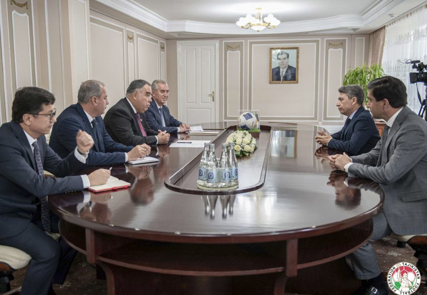 Встреча рабочей группы ФФТ с председателем Согдийской области