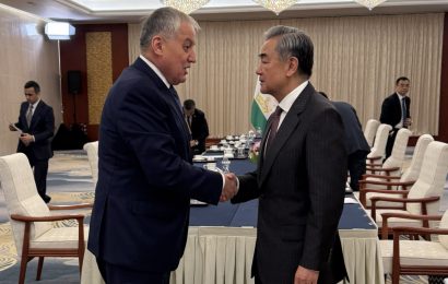 Встреча министров иностранных дел Таджикистана и Китая