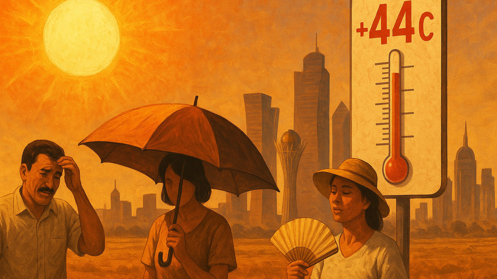 В Таджикистане ожидается аномальная жара: температура поднимется до +46°C