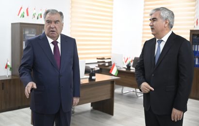 Рабочая поездка Лидера нации в район Мир Саид Али Хамадани