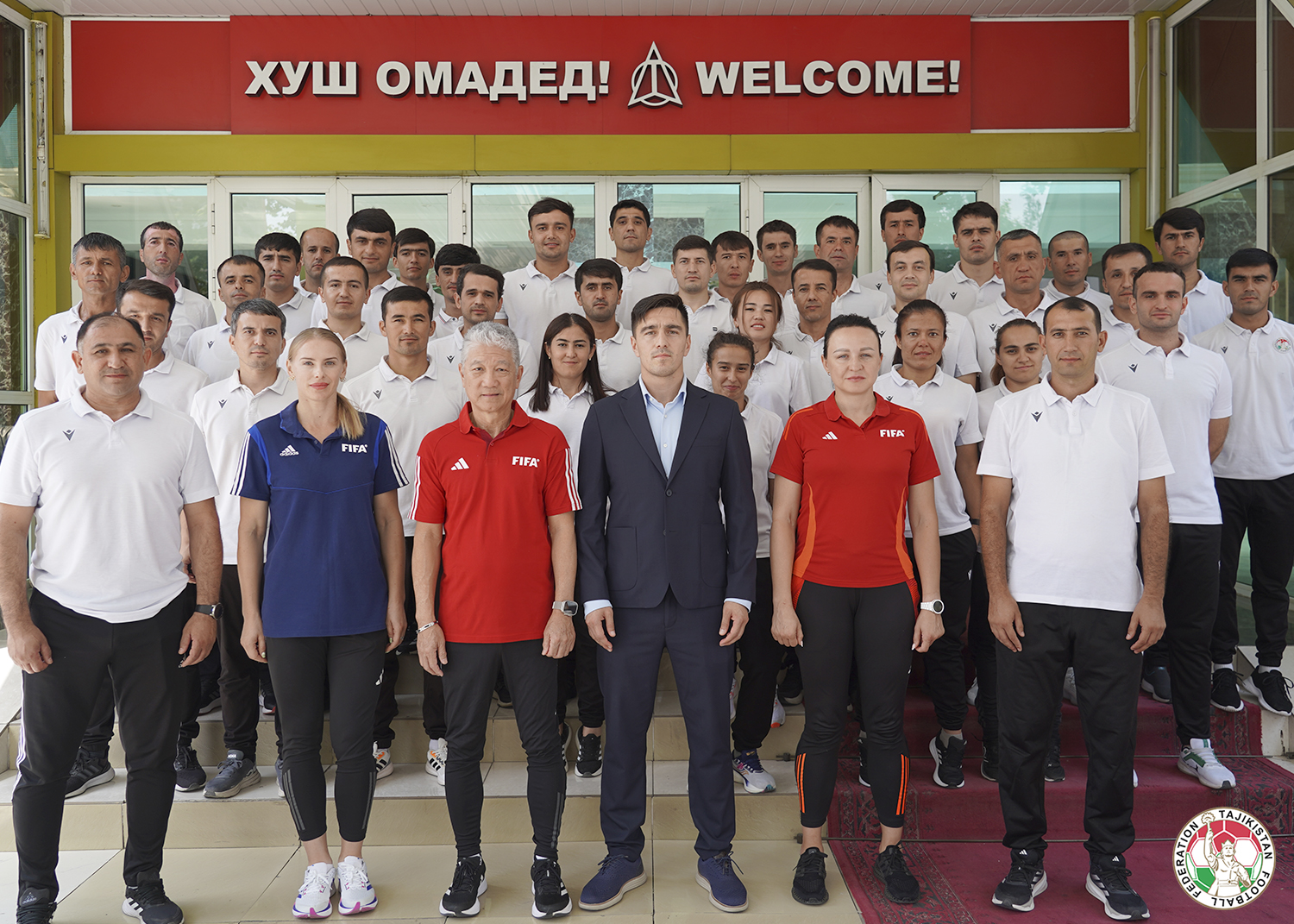 Курсы «FIFA MA Elite Referees Course» для футбольных арбитров Таджикистана