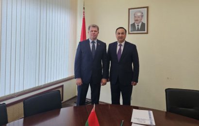 Встреча Посла Таджикистана с Министром строительства и архитектуры Беларуси