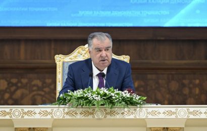 Иштироки Пешвои миллат муҳтарам Эмомалӣ Раҳмон дар маҷлиси васеи Кумитаи Иҷроияи Марказии Ҳизби Халқии Демократии Тоҷикистон