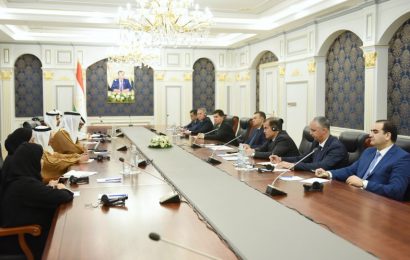 Мулоқоти Сарвазири Тоҷикистон бо Вазири иқтисод ва сайёҳии Амороти Муттаҳидаи Араб