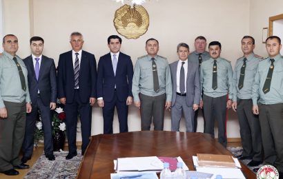 Встреча рабочей группы ФФТ с министром обороны Таджикистана