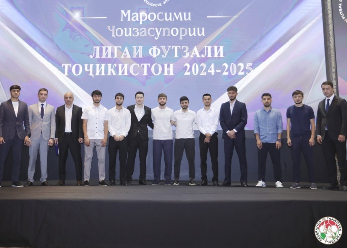 Лигаи футзали Тоҷикистон беҳтаринҳои мавсими 2024/25-ро қадрдонӣ кард