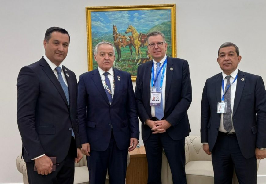 Встреча Министра иностранных дел РТ с Региональным Директором Офиса IOM для ЦА и Европы