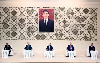 Иштироки Президенти Ҷумҳурии Тоҷикистон Эмомалӣ Раҳмон дар мулоқоти сарони давлатҳои Осиёи Марказӣ