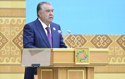 Выступление Президента Республики Таджикистан на Третьей Конференции ООН по развивающимся странам, не имеющим выхода к морю