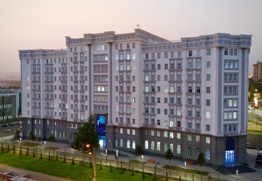 Открытие нового здания Управления МВД РТ по городу Душанбе