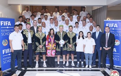FIFA: «Football For Schools» в Таджикистане